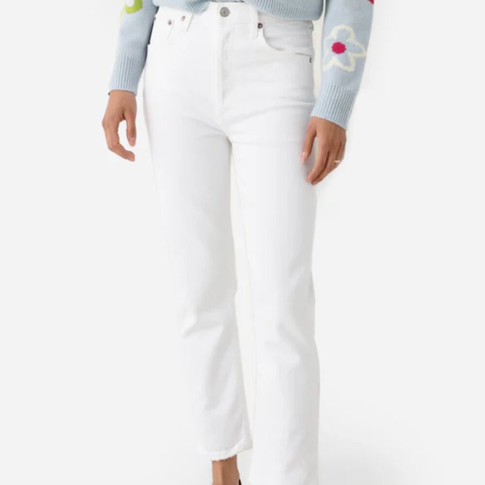 Agolde Riley Long High Rise Straight - Sz 25